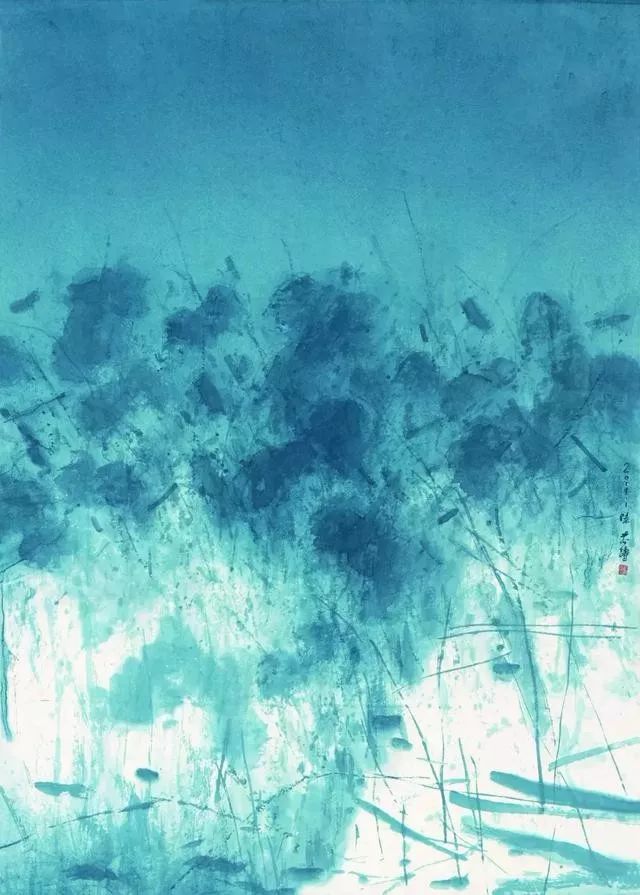 他说画画就是玩玩而已，一不小心成了艺术家