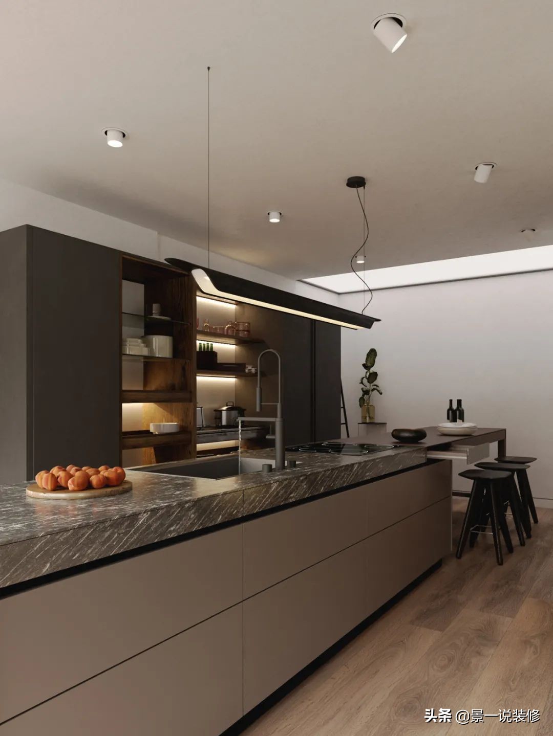 餐饮吧台装修风格格调,特别有格调的咖啡厅吧台