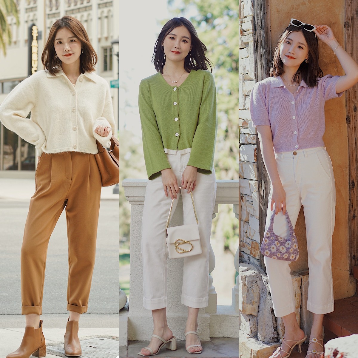 夏天上班穿搭得体又大方,搭配参考18套早秋通勤气质穿搭