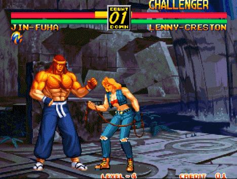 龙虎之拳3全角色超必杀,街机游戏龙虎之拳游戏视频