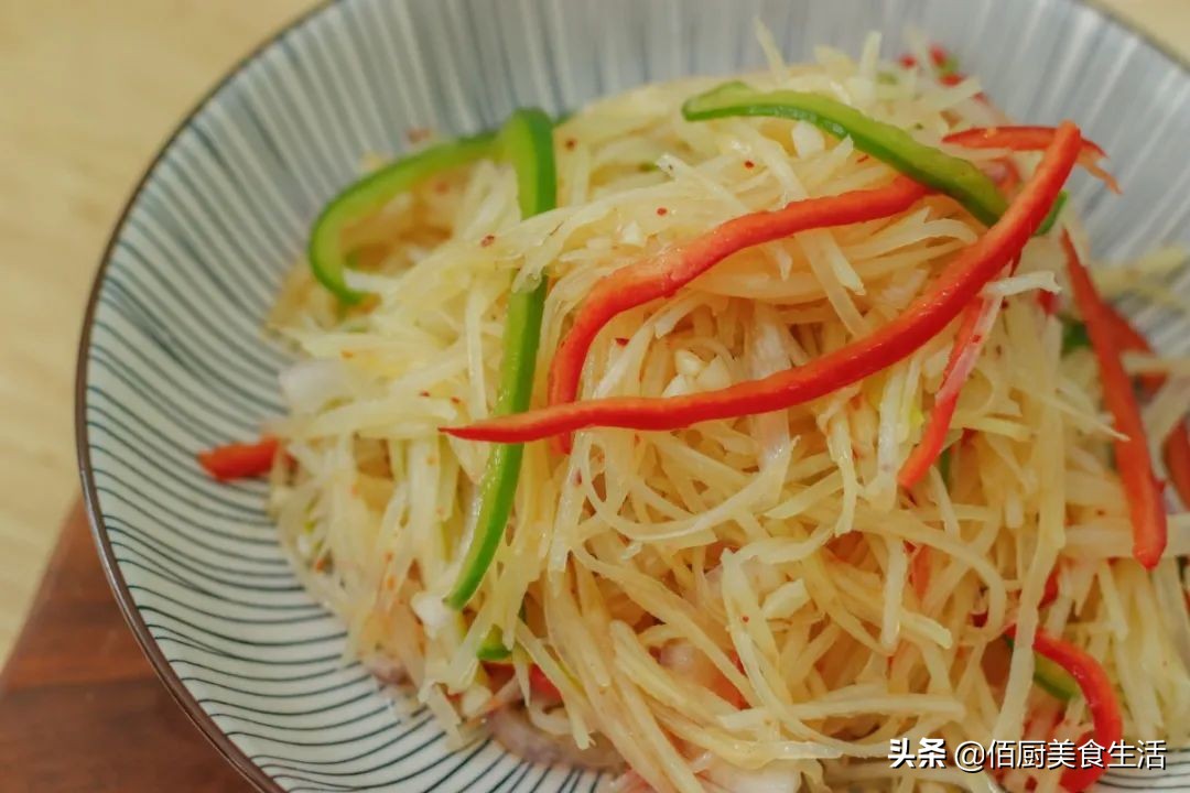 凉拌酸辣土豆丝的家常做法,凉拌酸辣土豆丝用香醋还是陈醋