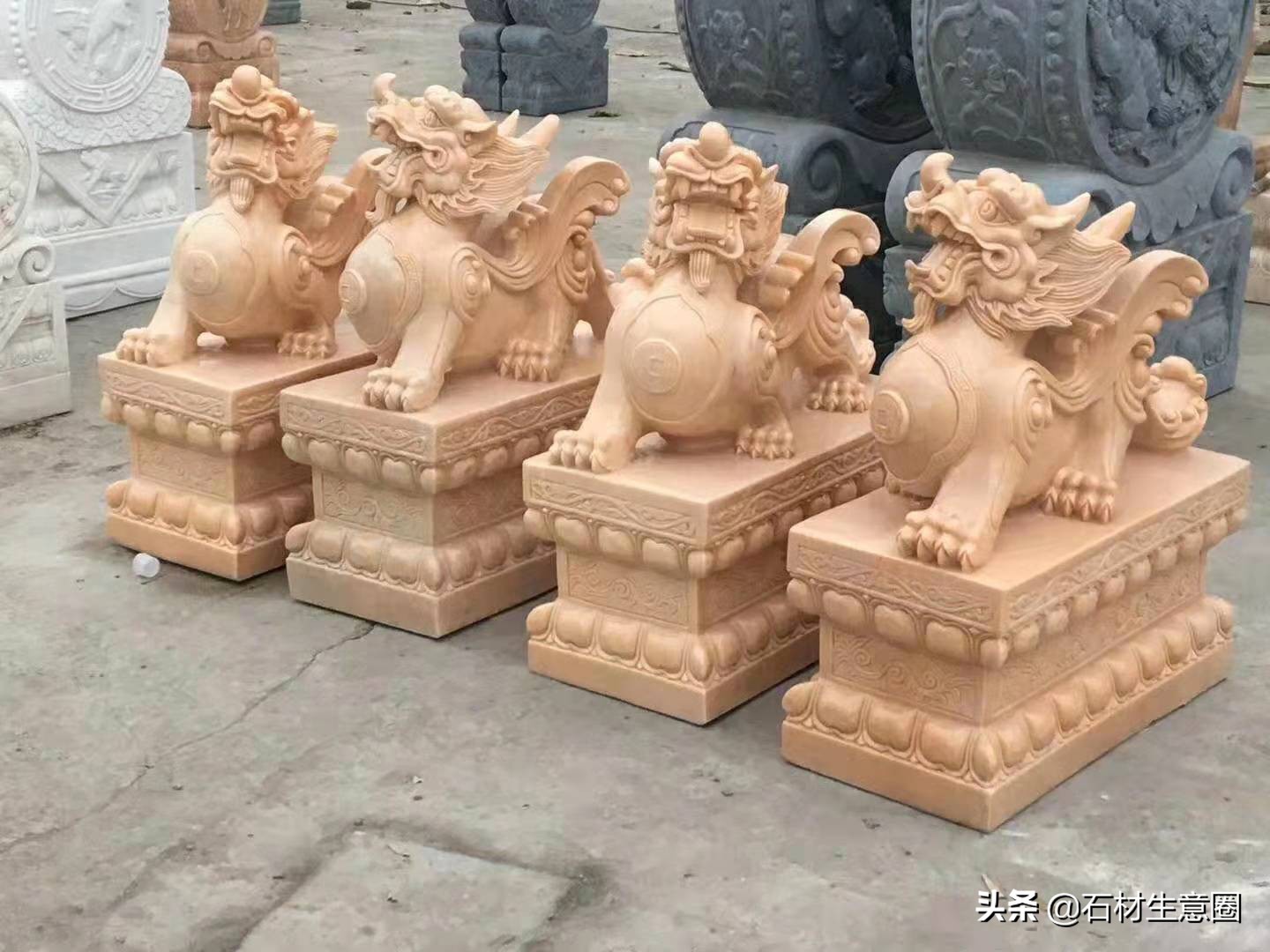 镇江丹徒区石雕貔貅,石雕貔貅多少钱一对