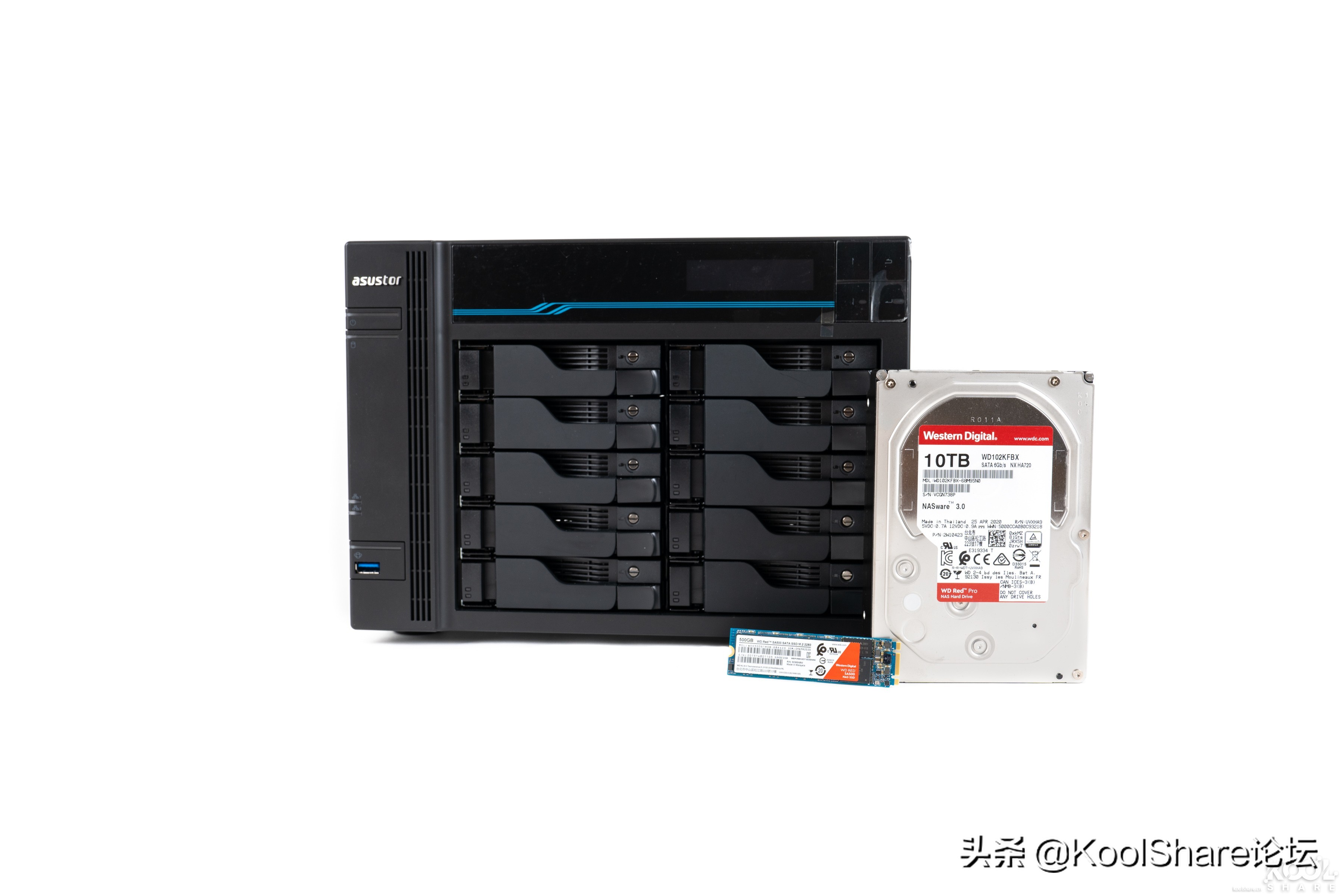ASUSTOR爱速特旗舰NASAS7110T拆解评测