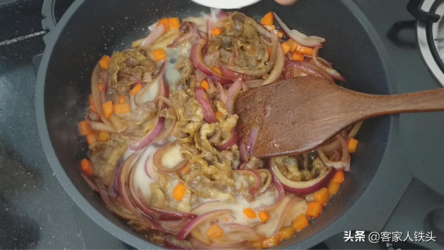 素菜盖浇饭家庭版,农家盖浇饭