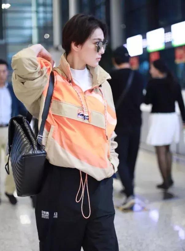 张馨予短发又飒又美,张馨予帅气超短发