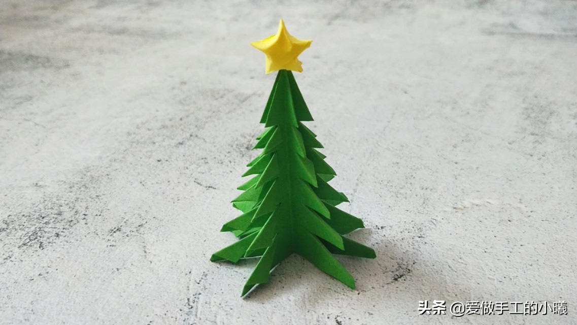 圣诞树折纸教程简单视频,圣诞树折纸教程详细