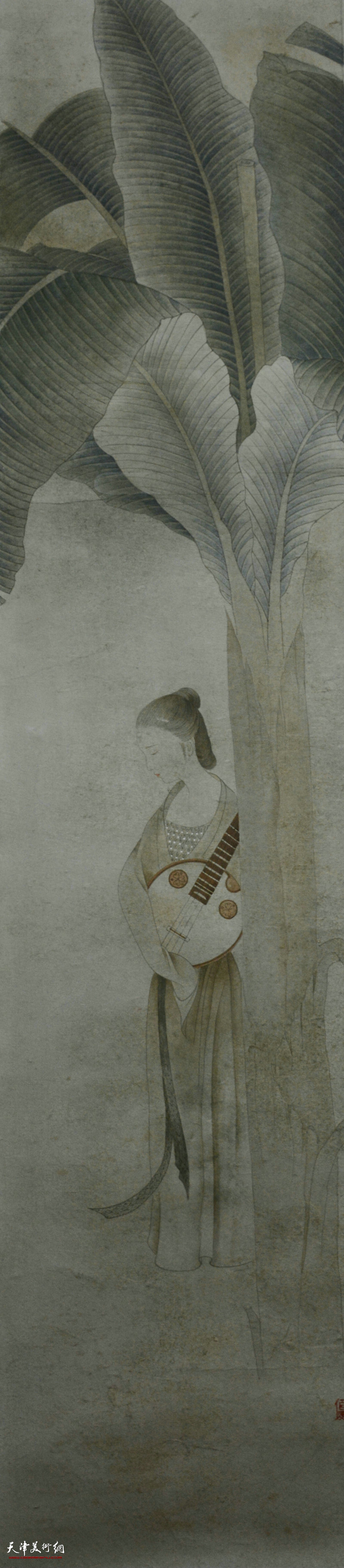 第五届中国当代工笔画大展,工笔人物画展