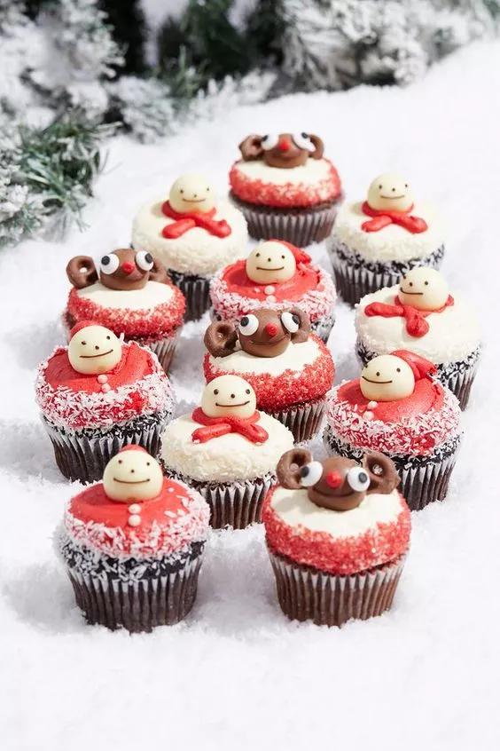 圣诞甜品最新造型 (圣诞节甜品造型)