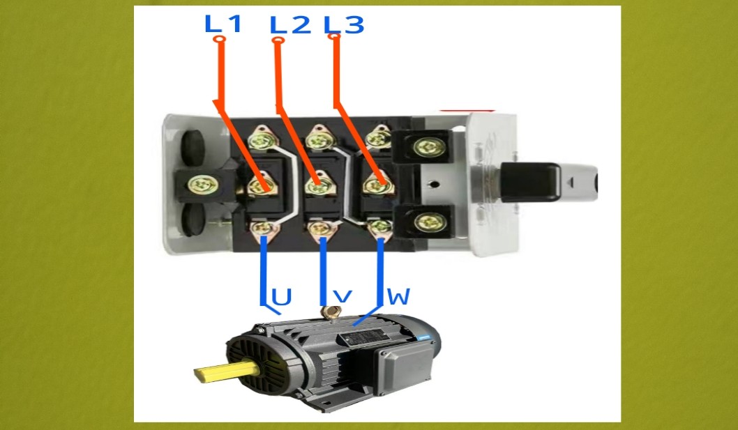 倒顺开关接三相电机正反转接线图,倒顺开关控制单相电机正反转视频