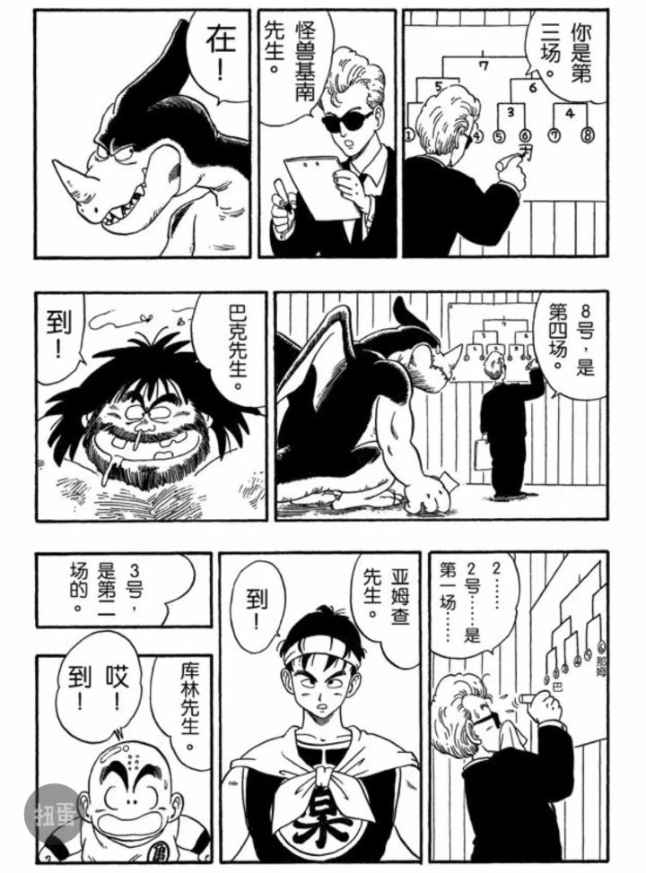 龙珠武道大会裁判有多强,龙珠中的第一武道会