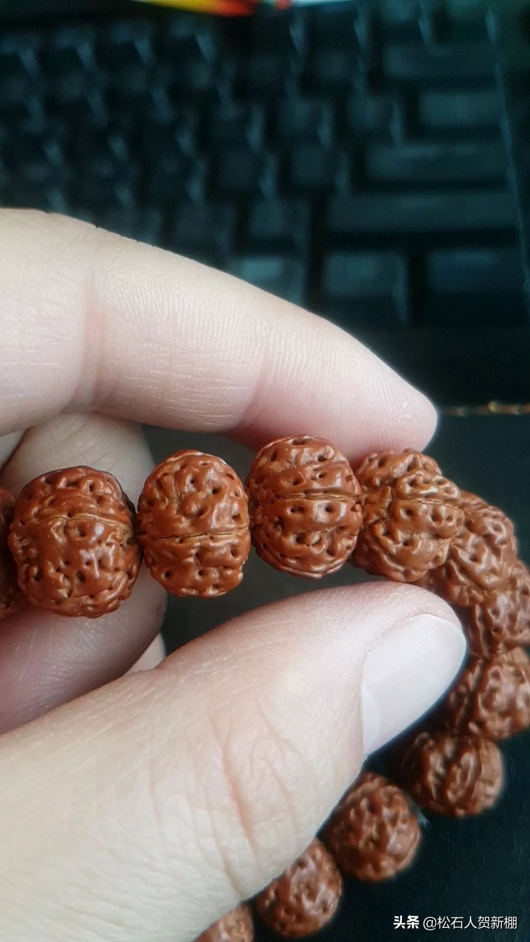 包浆十年的金刚,包浆金刚菩提一刷就掉渣是真的吗