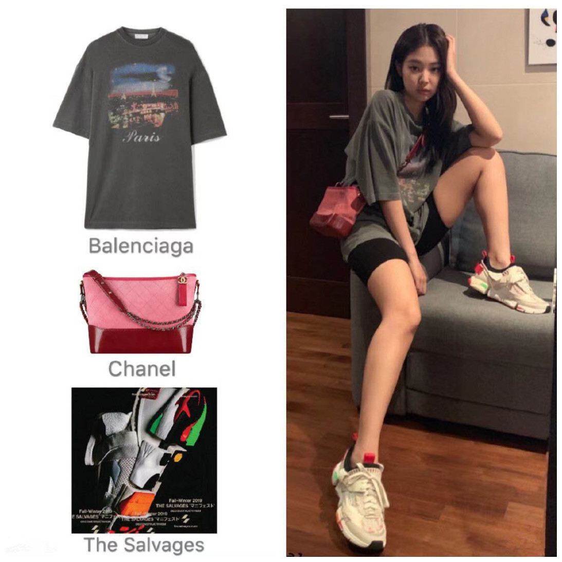 金智妮穿搭妆容,blackpinklovesickgirls金智妮分解