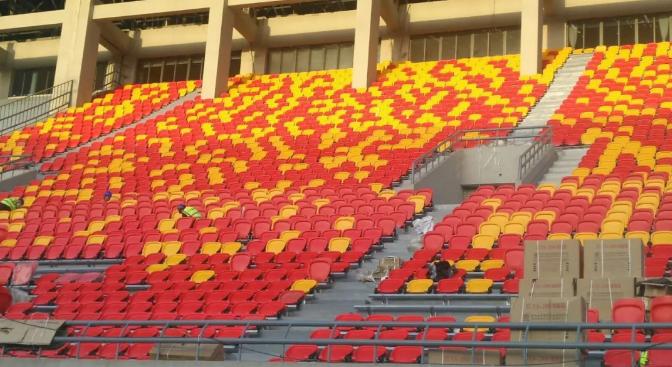 陕西省体育场座椅改造,陕西省体育场扩建最新图片