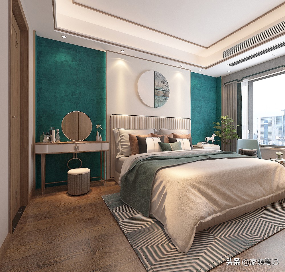 当现代简约邂逅新中式,当现代轻奢遇上新中式