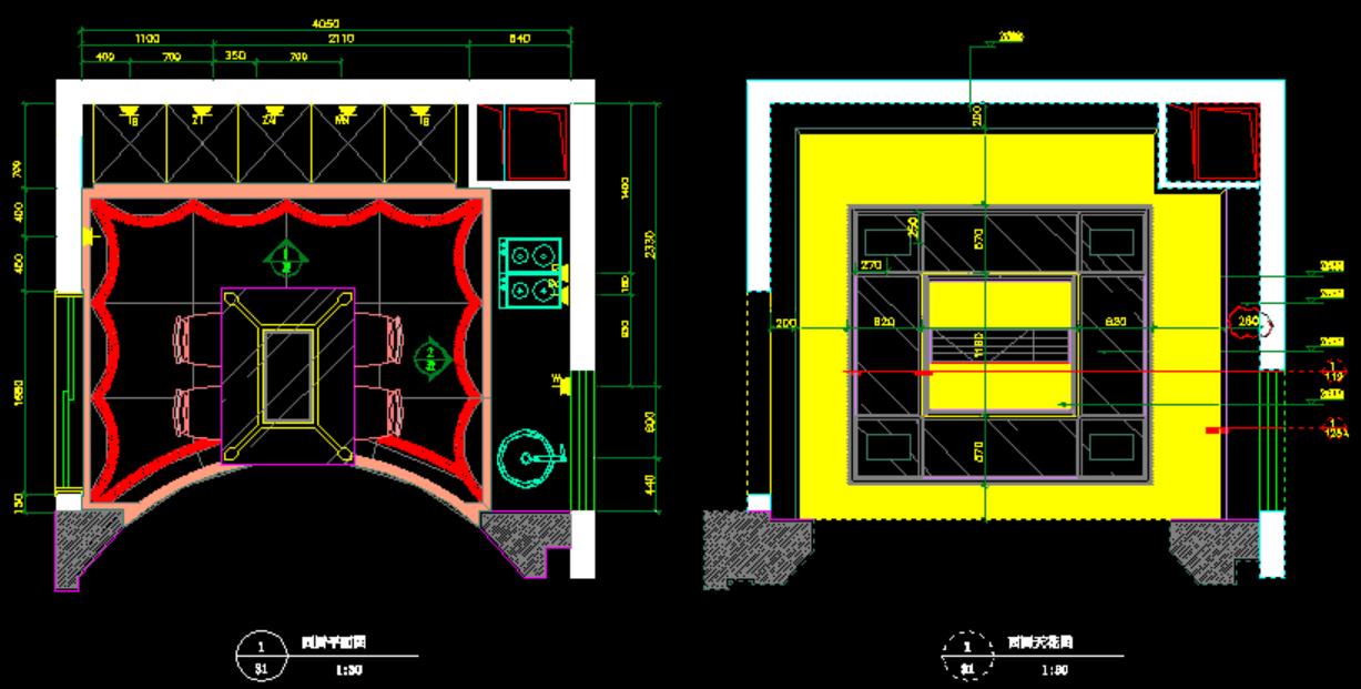 室内设计师位大师施工图,室内设计图100种