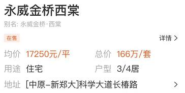 永威金桥西棠户型分析,永威金桥西棠各楼盘价格表