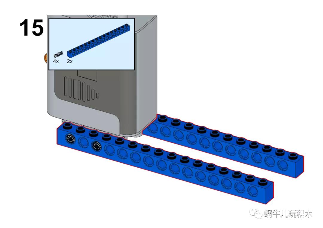 乐高科技组42112搅拌车拼装视频,乐高简单小物件教程