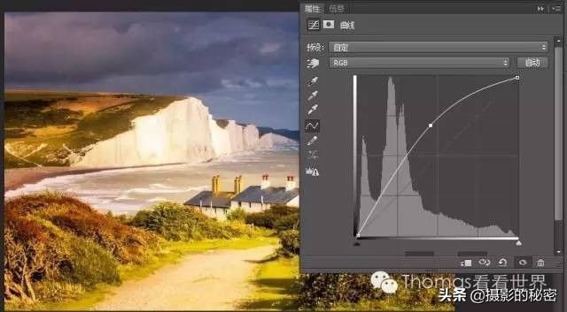 ps曲线上的文字,ps怎么用曲线调整图片部分亮度