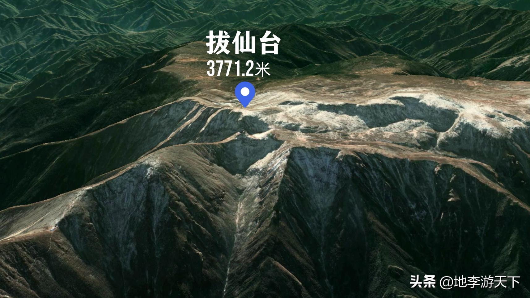 太白山龙脉传说,太白山龙脉风水地形