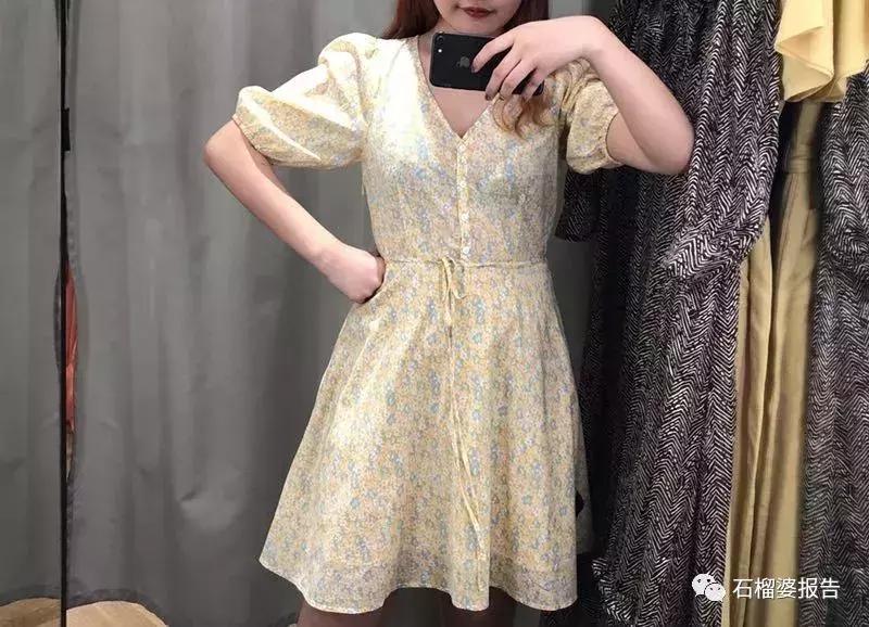 穿上它就不需要P图，这条短袖连衣裙真实爱上