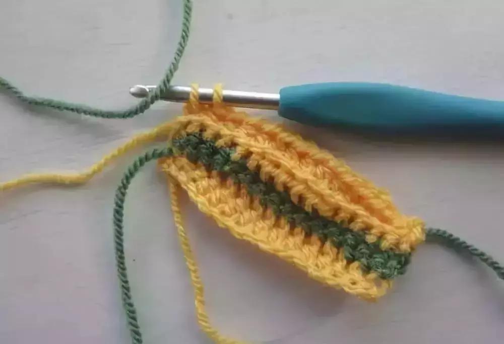 南瓜钩织法图文教程,南瓜的钩织全教程