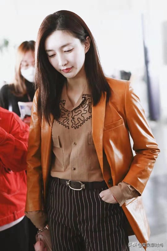 明星同款冬裙子江疏影,江疏影长裙同款