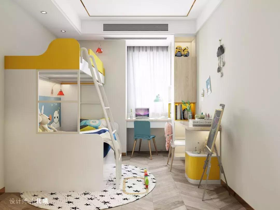 装修108平衣帽间2室一厅,126平主卧带衣帽间和卫生间效果图