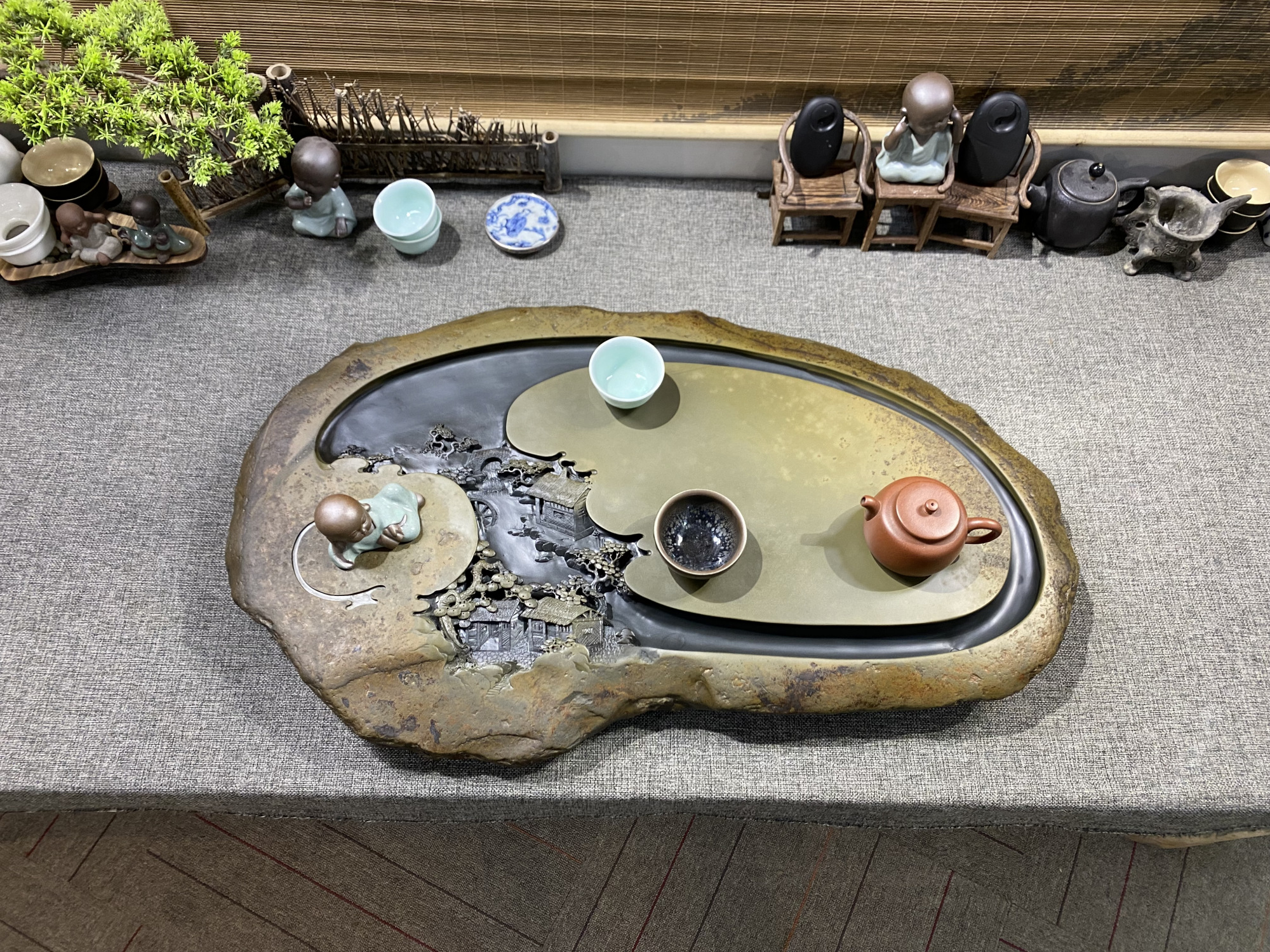 茶盘黑檀木金丝楠木,金丝楠木和黑檀木哪个适合做茶盘