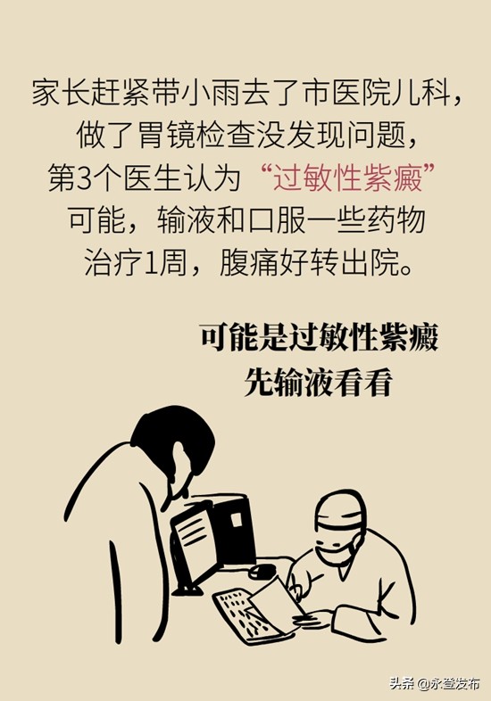 小女孩辣条吃多了肚子痛,吃辣条吃多了腹部绞痛