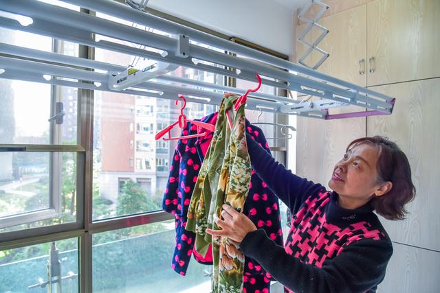 阳台晾衣户外电动升降,阳台晾衣升降