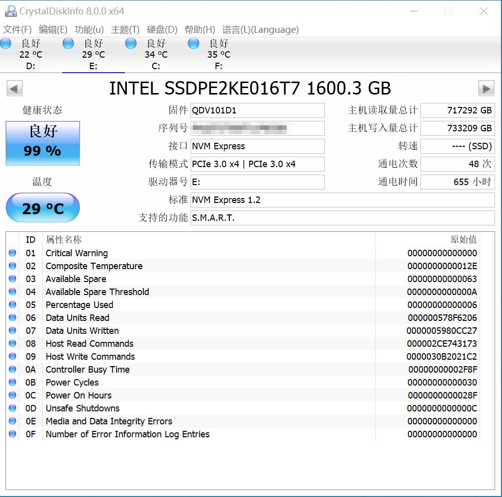 不到一折买到万元的P4600U.2SSD固态硬盘轻松满足万兆NAS缓存
