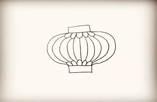 简笔画的灯笼怎样画最好看,灯笼的简笔画怎么画又简单又好看