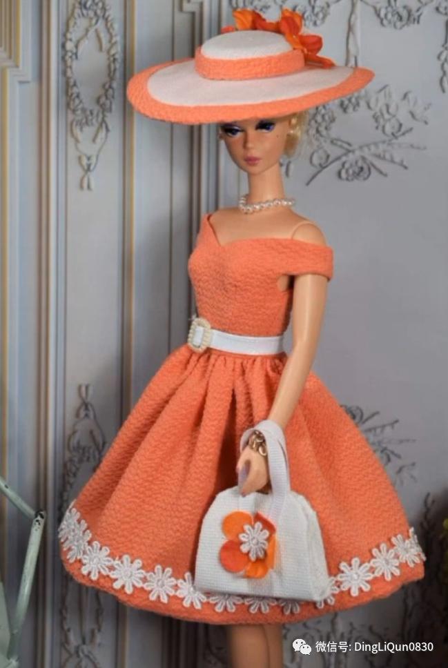 针织连衣裙女娃娃裙,高端丝绒长款娃娃连衣裙