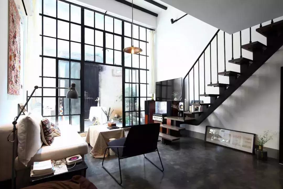 高颜值黑框玻璃,家装玻璃风格