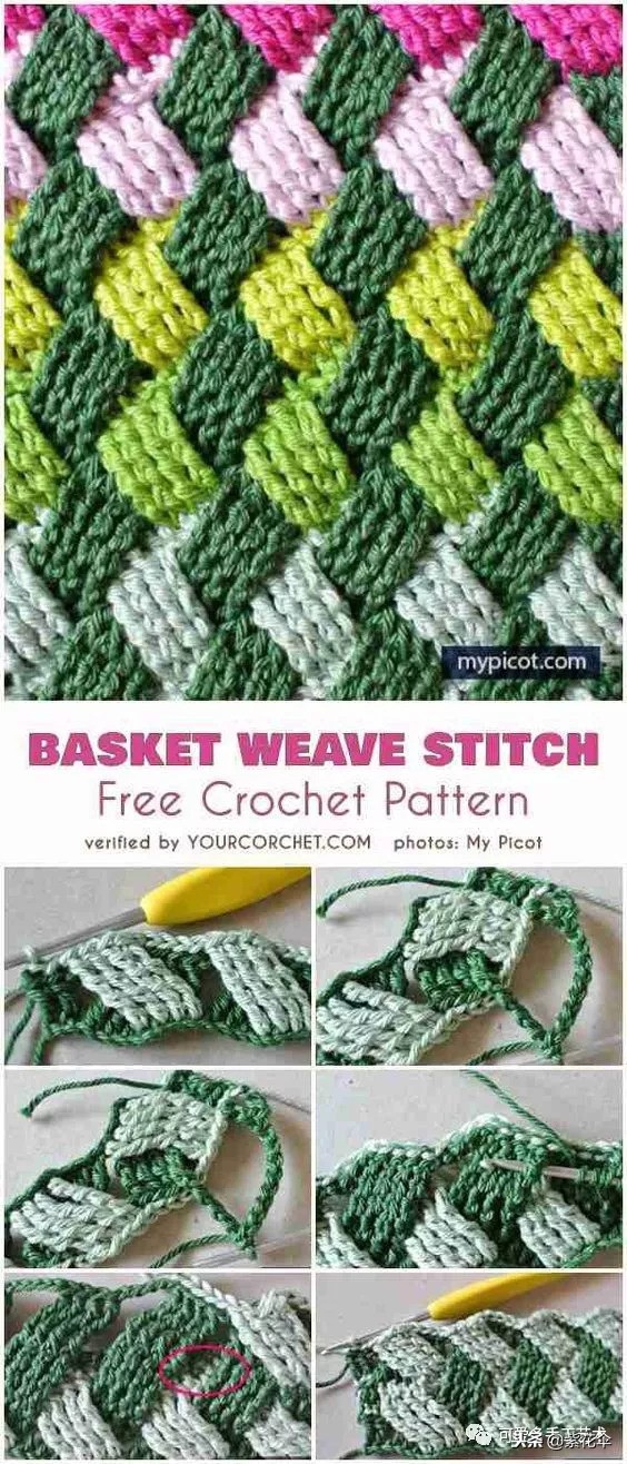 学毛线钩花一学就会简单,新手学毛线钩花