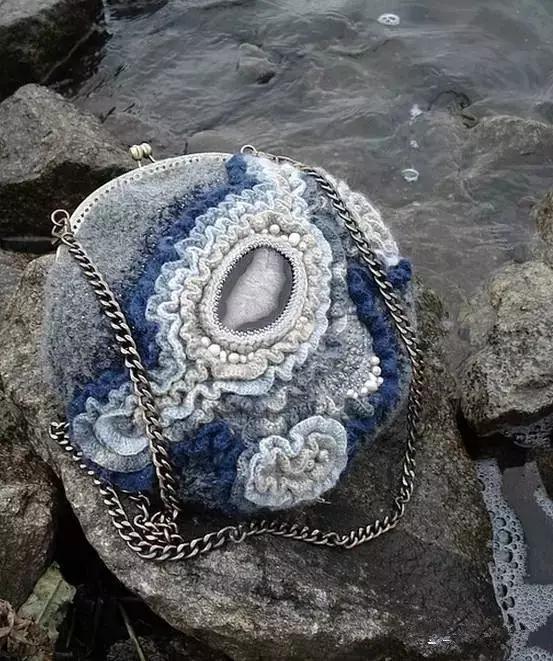 31款超美的爱尔兰钩花包，绝对让你爱不释手，独特的美！附教程