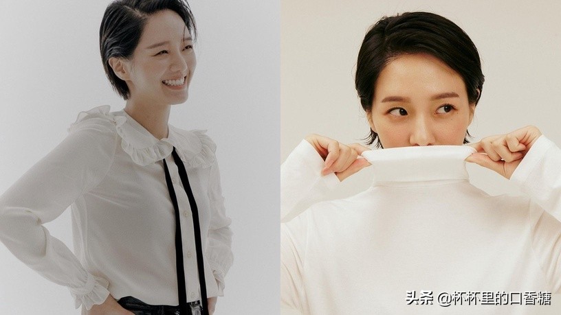 韩国金高银短发神仙颜值,韩国金高银短发