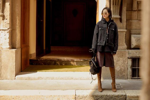 短靴大势已去!今冬流行穿“过膝靴”,时髦显高,小个子都爱了