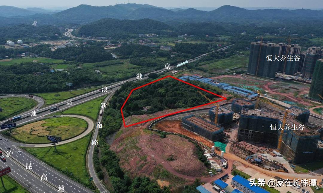 长株潭融城核心区域,长株潭融城的核心区域