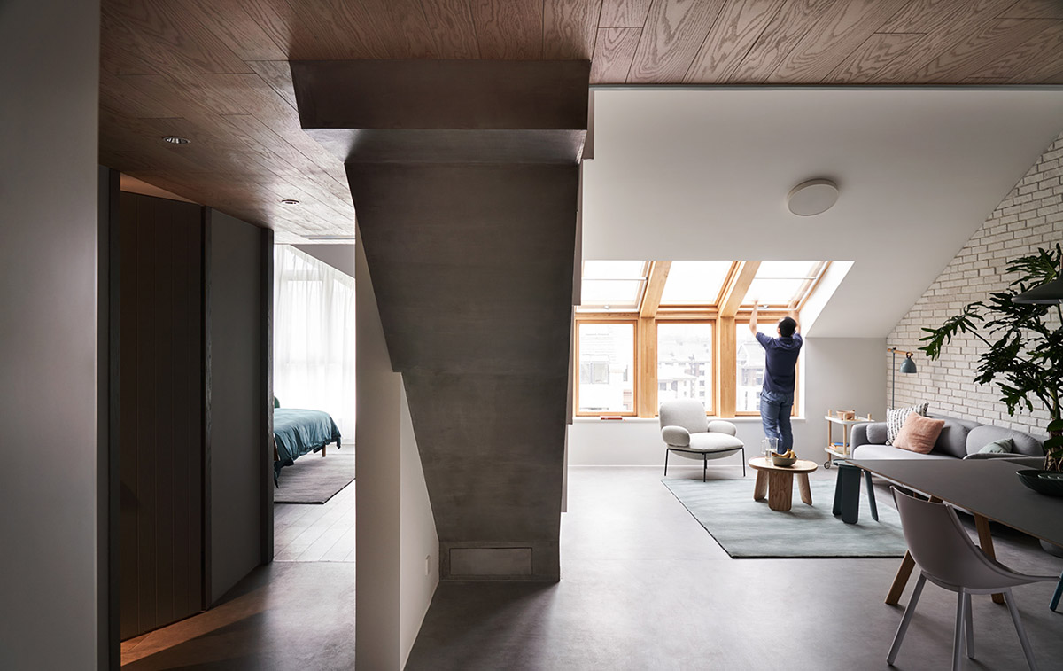 斜屋顶是最鸡肋的设计？北京这对夫妇强势SayNo