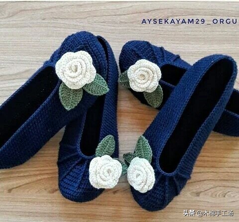 春天来了给自己添一双好鞋吧,春夏鞋子钩单鞋简单钩法