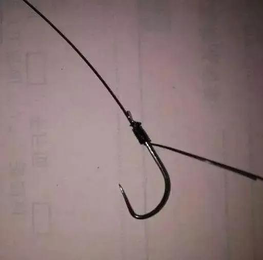 主线子线gt结绑法图解,绑子线到8字环防缠绕图解