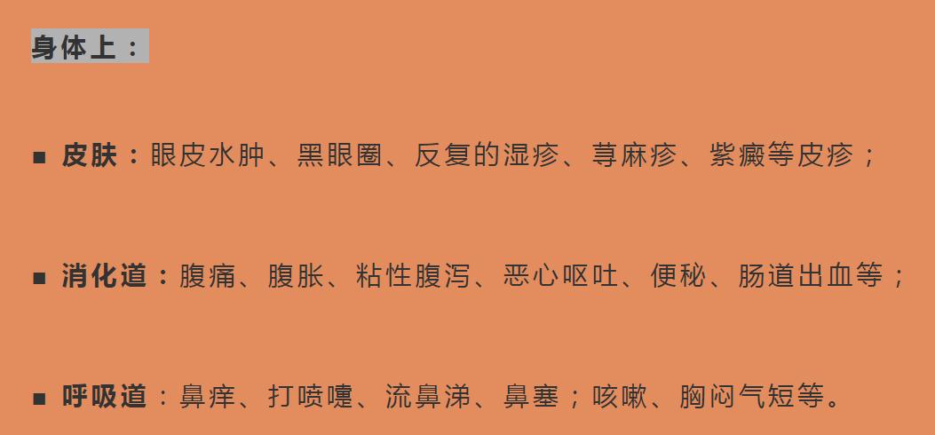 孩子牛奶蛋白过敏的症状,孩子食物过敏症状有哪些