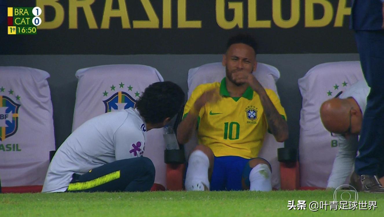2014巴西对智利内马尔受伤,巴西世界杯内马尔受伤