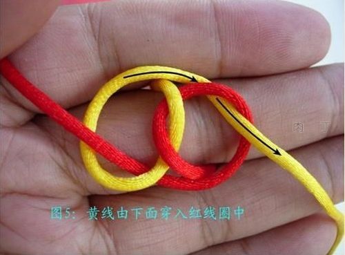 绳结编法大全中国结,中国结纽扣编法慢动作编手链