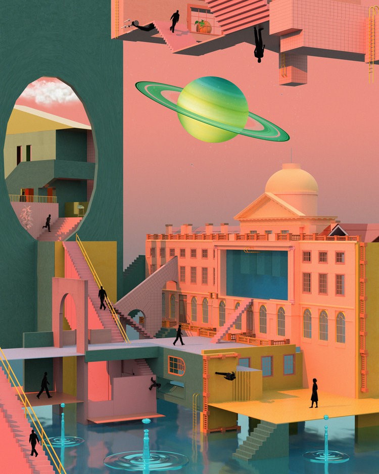 让人脑洞大开的摄影,最后的色彩视觉盛宴