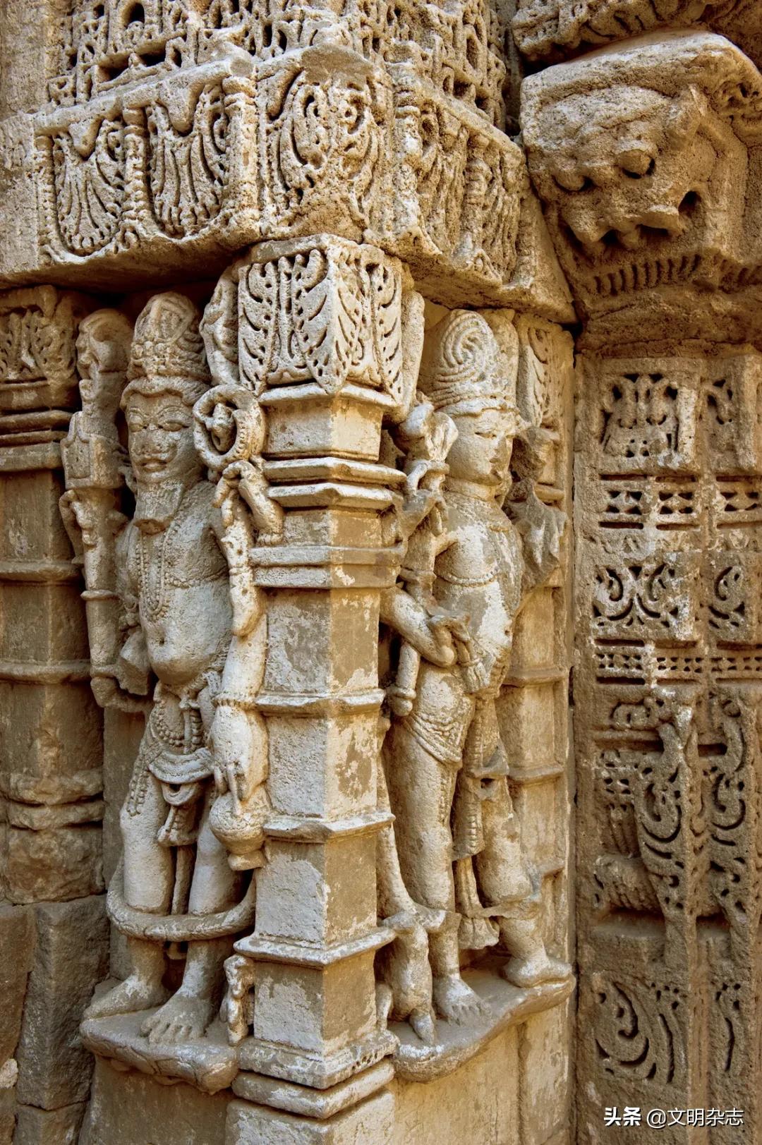 印度王后井地宫图片,印度王后井建筑图片