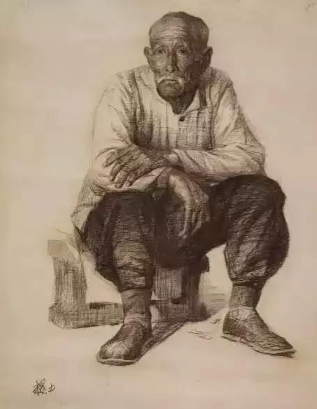 全国素描比赛第一名,九大美院素描欣赏