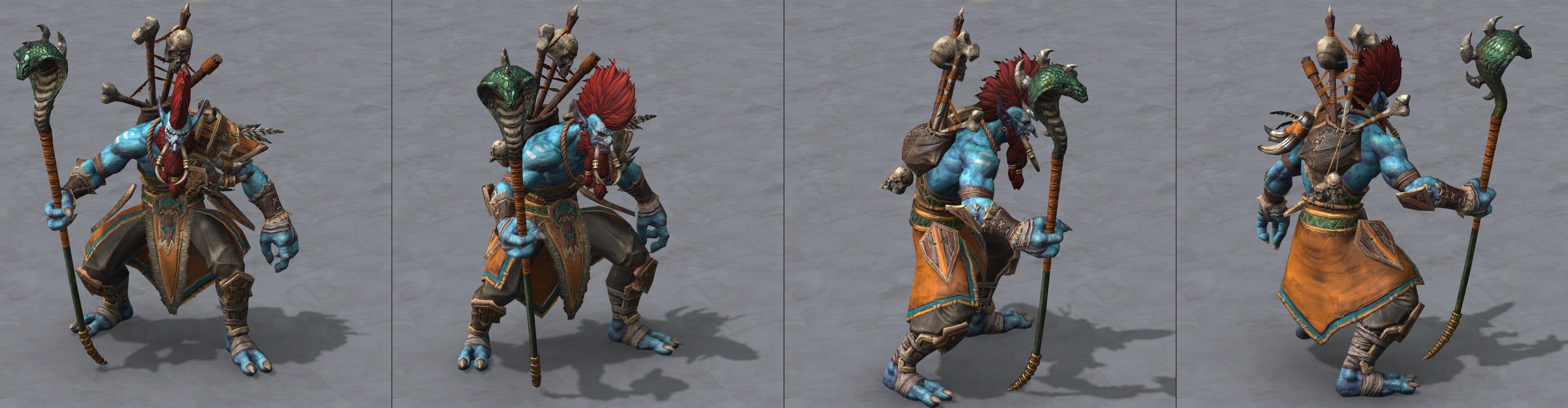 war3重制兽族,war3人族兵种图谱