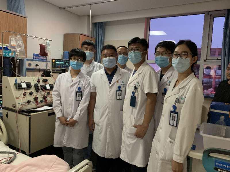 秦皇岛市第一医院输血科成功开展淋巴血浆置换术——为全省首例